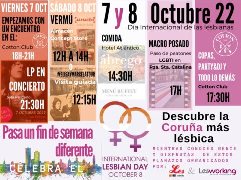 Fin de semana para celebrar el Día Internacional de las Lesbianas | 7/8.10.2022
